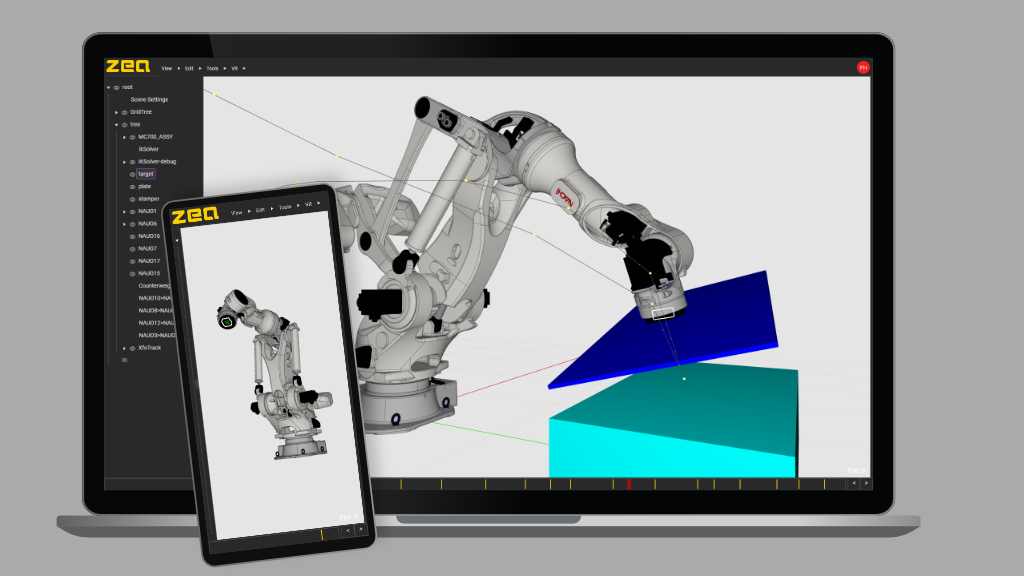 screenshot of Zea Engine